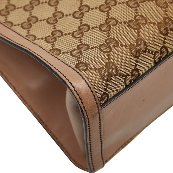 GUCCI Cream Leather Shoulder Bag - Picture 7 of 15